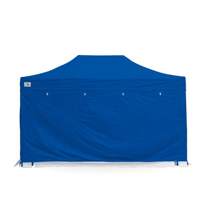 3m x 4.5m Gala Shade Pro Gazebo Blue Sidewalls